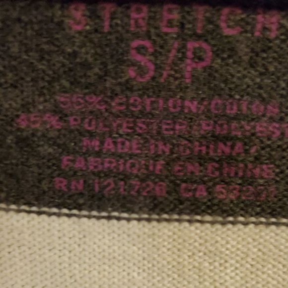 Aeropostale S/P Gray and White Striped Sweater - Picture 9 of 10